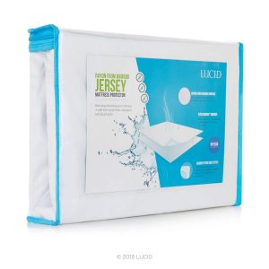 LUCID Premium Hypoallergenic Waterproof Mattress Protector