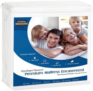 Utopia Bedding Fitted Mattress Pad