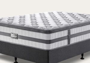 Storing a Spring mattress against a wall