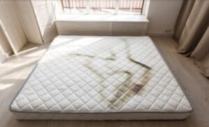 Stains on a Mattress Pad