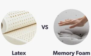 Latex vs Memory Foam mattress