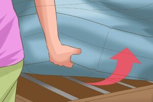 Rotating the mattressto minimize sagging