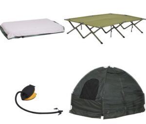 setup and use of mattress and cot