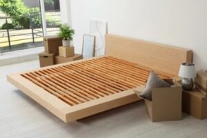 wooden bed frame for mattress